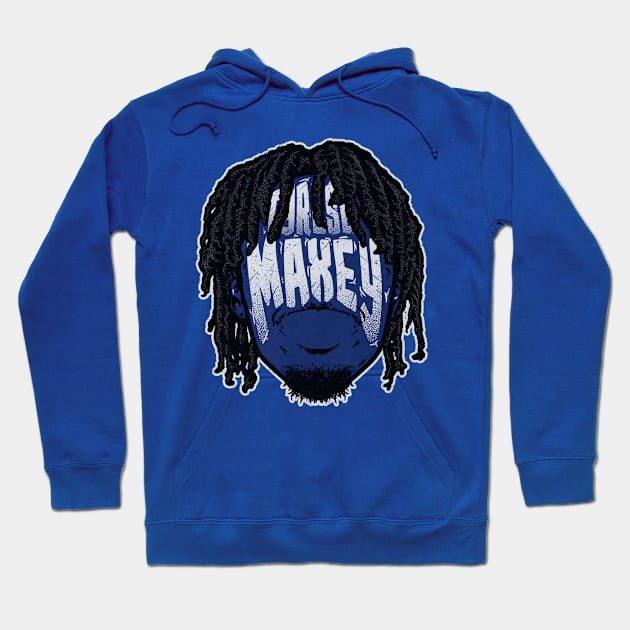 Tyrese Maxey Philadelphia Player Silhouette Hoodie by danlintonpro